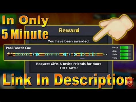 Through which you will be provided free coins, cash and cues for game. 8 Ball Pool Free || Pool Fanatic Cue || Biggest Loot Offer ...