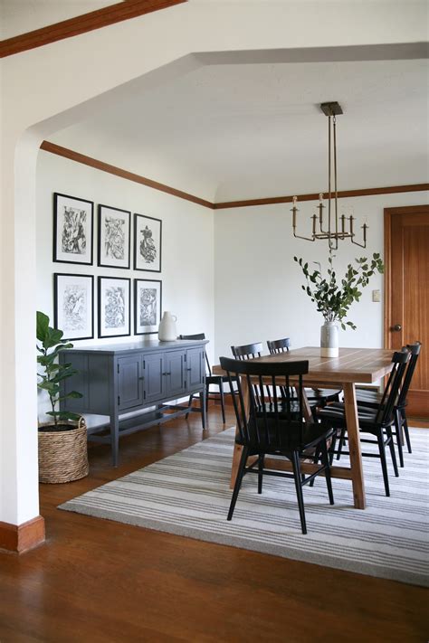 Modern Traditional Dining Room Decor Reveal Create Enjoy