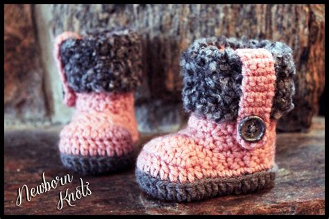 15 Ridiculously Adorable Patterns For Crochet Baby Boots