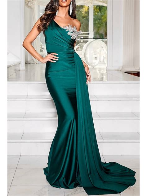 Mermaid Trumpet Evening Gown Sparkle And Shine Dress Prom Birthday