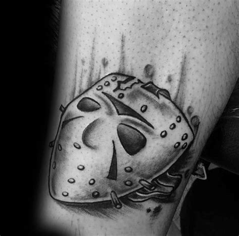 60 Scary Jason Mask Tattoo Designs For Men 2023 Guide