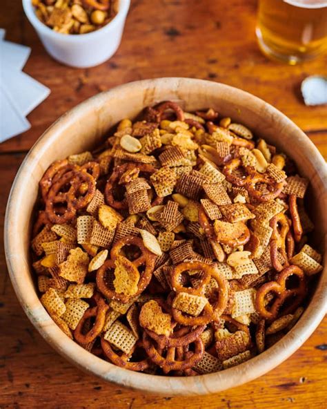 The Best Chex Mix Recipe Oven Baked Elle Copy Me That