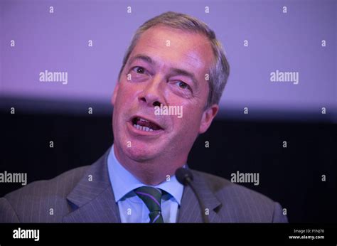 Ukip Leader Nigel Farage And Deputy Leader Paul Nuttall Meplaunch The Say No To Eu Referendum