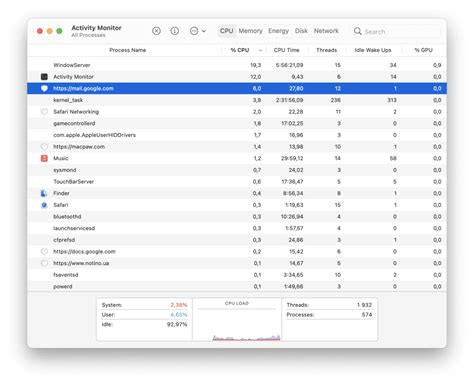 Activity Monitor Guide To Macs Task Manager