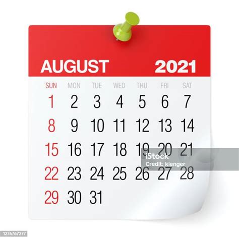 2021년 8월 캘린더 2021년에 대한 스톡 사진 및 기타 이미지 2021년 8월 달력 Istock