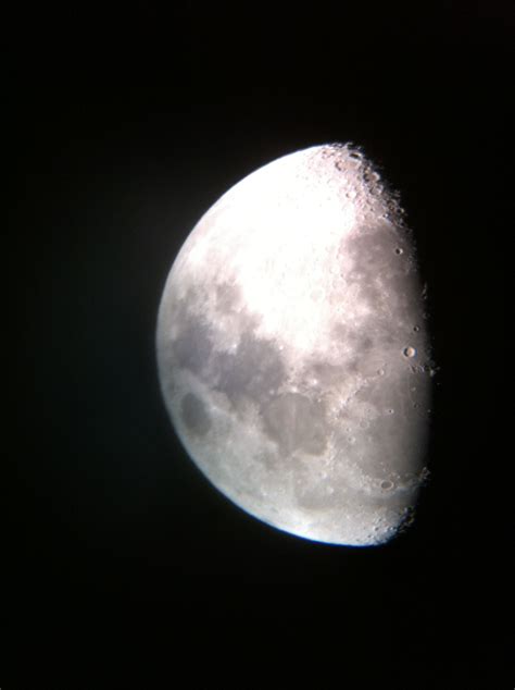 A Picture Of The Moon I Took Through My Telescope Moon Celestial