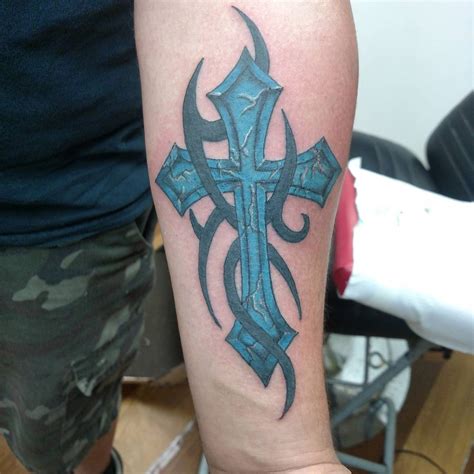 Cross For Burial Design 56 Best Cross Tattoos For Men Improb At