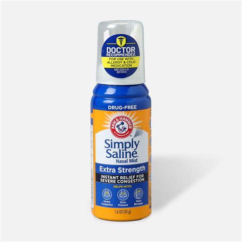 Simply Saline Sterile Saline Nasal Mist Extra Strength15 Fl Oz