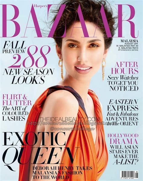 Harpers Bazaar Cover Magazine Miss Universe Malaysia