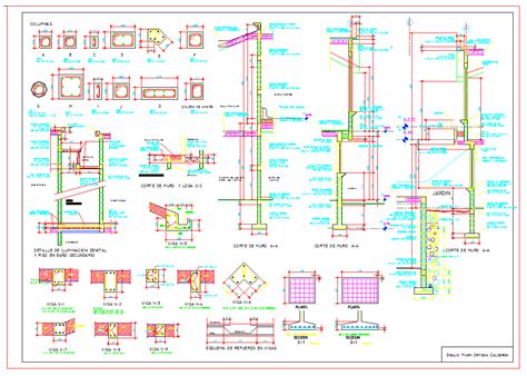 Concrete Construction Details Dwg Files Cadbull