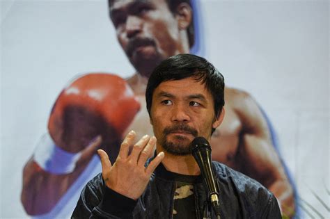 Manny Pacquiao Boxeador Y Rival De Duterte Se Postulará Para La