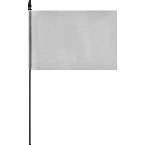 Silver Flag 6in X 9in Party City