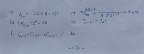 Cdme4 Calcule A V 74 B Vr 26 C Pr 10 4321 D P