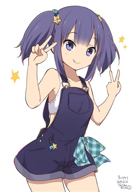 Short Twintails And Overalls 9gag