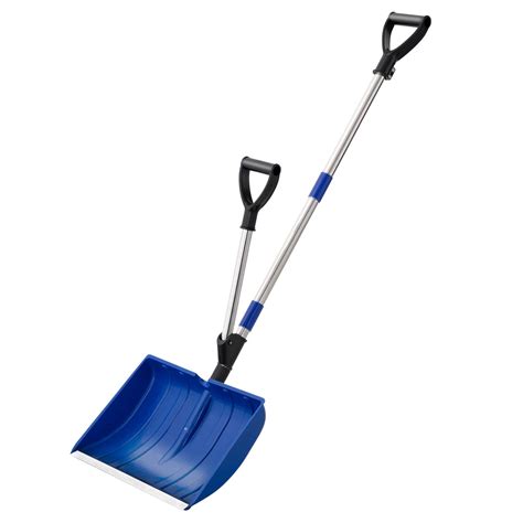 Ohuhu Snow Shovel For Driveway Heavy Duty Metal Snow Shovels With