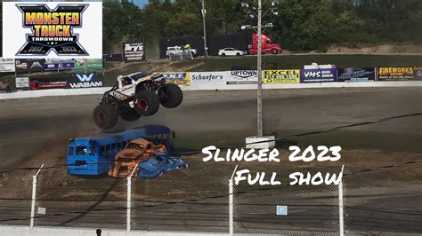 Monster Truck Throwdown Slinger 2023 Full Show Youtube