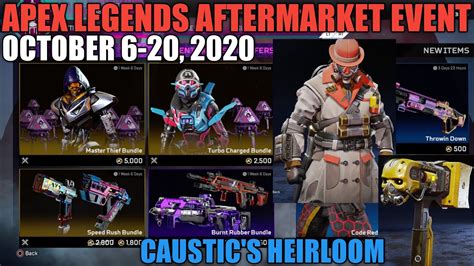 Apex Legends Aftermarket Collection Event L New Caustic Heirloom New