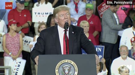 Live President Trump Holds Rally In Pennsylvania