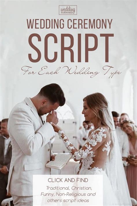 Sample Wedding Ceremony Scripts You Can Borrow For 2021 Wedding