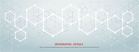 The Shape Of Hexagon Concept Design Abstract Technology Background