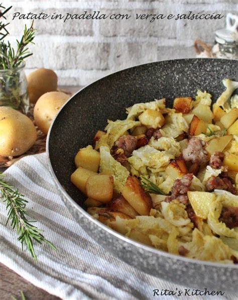 Check spelling or type a new query. Patate in padella con verza e salsiccia - Rita's Kitchen ...