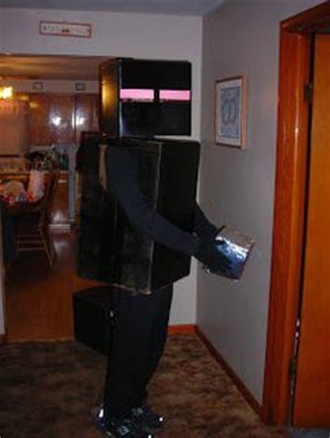 The ender dragon is a gigantic flying hostile boss mob found when first entering the end. Minecraft Enderman Costume. | Halloween Costumes | Pinterest