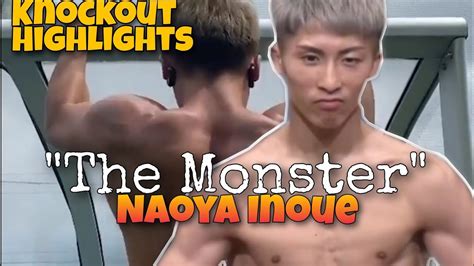 The Monster Naoya Inoue All Knockouts Body Punched 2 Pound