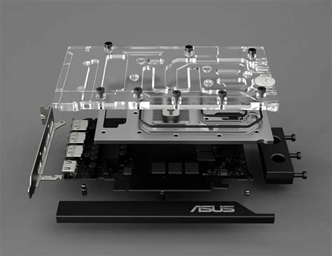 Asus Ekwb Geforce Rtx 30 Liquid Cooled Graphics Cards Unveiled