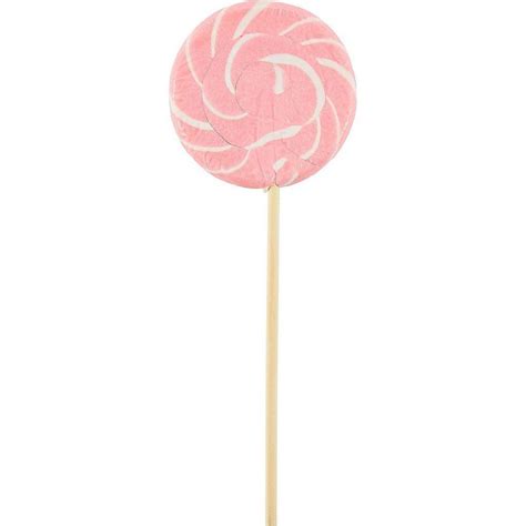 Large Pink Swirly Lollipops 6ct Party City