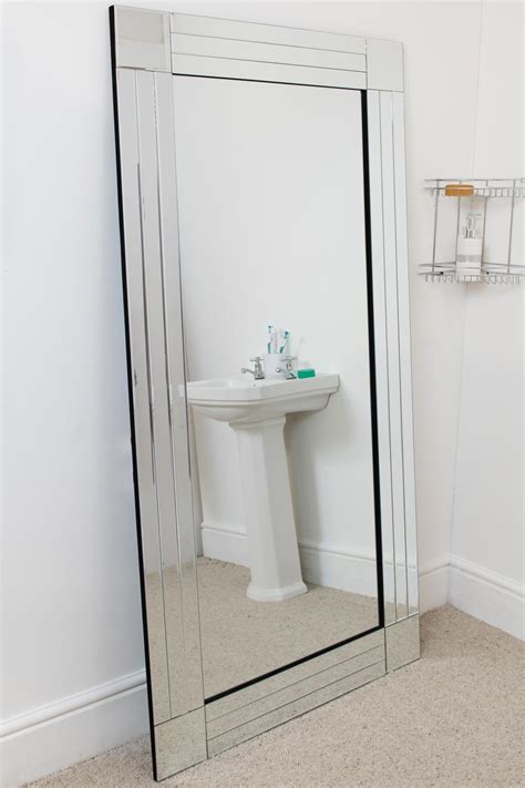 Bathroom Triple Bevelled Venetian Mirror 5ft9 X 2ft9 174cm
