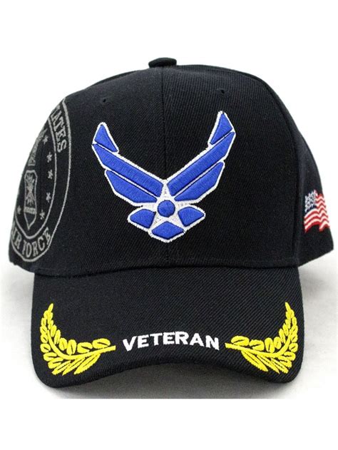 Us Air Force Veteran Embroidery Baseball Cap Cr128srmkzl