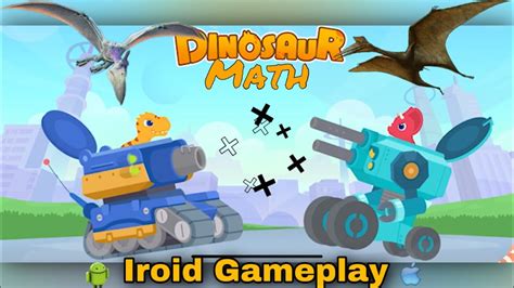 Dinosaur Math Math Learning Games For Kids Youtube