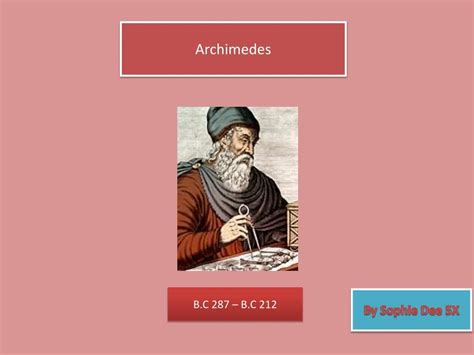 Ppt Archimedes Powerpoint Presentation Free Download Id195904