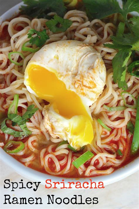 20 Minute Spicy Sriracha Ramen Noodle Soup Baker By Nature Bloglovin