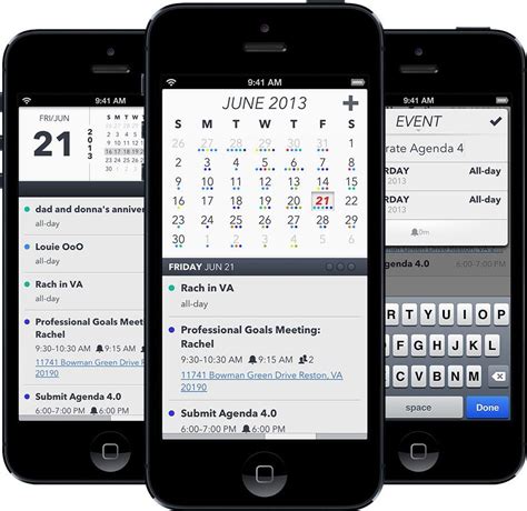 Popular Ios Calendar App Agenda Hits Version 40 With New Design Cult