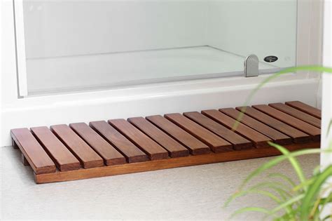 How To Build Your Own Diy Wooden Bathmat Eclectic Creative