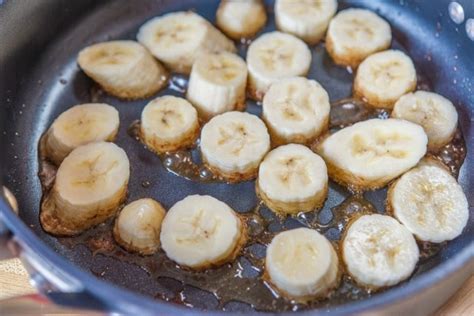 Pan Fried Honey Bananas Fifteen Spatulas