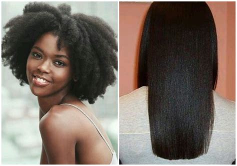 Black Relaxed Hair Types Chart