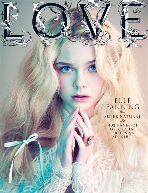 Elle Fanning Is Supernatural Gorgeous On New Love Cover