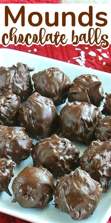 Copycat Chocolate Mounds Candy Is Based On The Mounds Bar Four