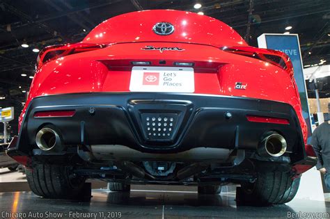 Rear End Of Toyota Supra