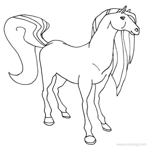 horseland coloring pages sarah alma  scarlet  button xcoloringscom