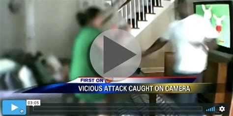 Nj Home Invasion Caught On Nanny Cam Warning Graphic