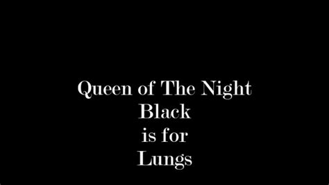 Queen Of The Night Angel Vs Demon Smoking Encouragement Vs Discouragement