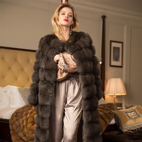 Genuine Mink Fur Coat Women Luxury Fur Jacket Russia Sable Rare Mink