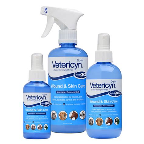 Vetericyn Plus Wound And Skin Care Hydrogel 16oz Spray Jandb Pet Source