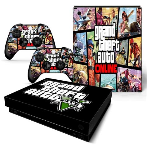 Gta 5 Five Game For Xbox One X Decal Wrap Skin Sticker In