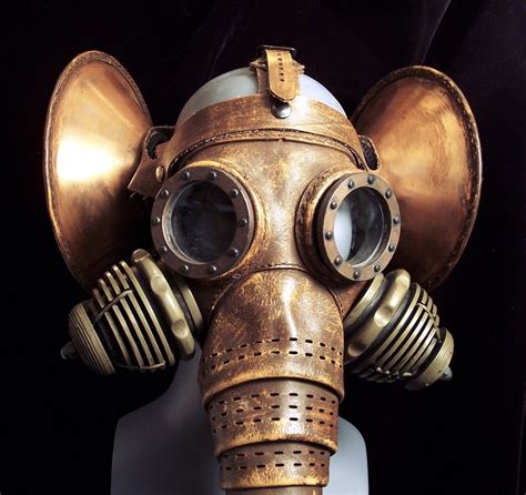 Tom Banwell—leather And Resin Projects Why I Make Steampunk Gas Masks