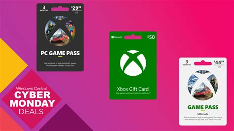 Best Cyber Monday 2022 Xbox T Cards And Game Pass Deals Windows