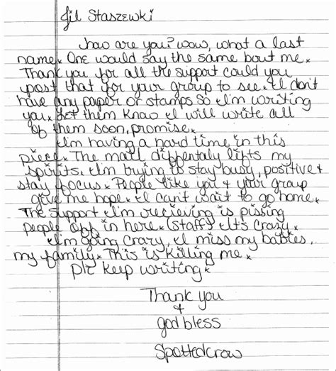 When you write an inmate a personal letter, it is a gesture they will truly treasure. Write to Women Behind Bars for Marijuana | NORML Blog ...
